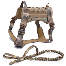 Load image into Gallery viewer, Tactical Dog Harness Vest And Leash Set - shoplipari
