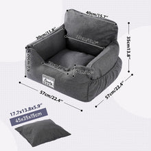 Load image into Gallery viewer, Pet Dog Travel Bed Car Seat
