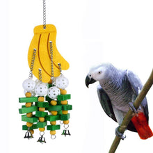 Load image into Gallery viewer, Bird Toys Chewing Wooden Blocks
