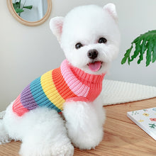 Load image into Gallery viewer, Fashion Rainbow Sweater New Knit Cotton
