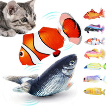 Load image into Gallery viewer, Cat Toy Fish USB Electric Charging Simulation Fish
