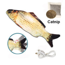 Load image into Gallery viewer, Cat Toy Fish USB Electric Charging Simulation Fish
