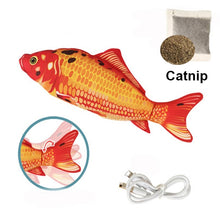 Load image into Gallery viewer, Cat Toy Fish USB Electric Charging Simulation Fish
