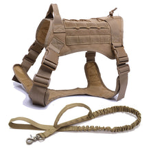 Load image into Gallery viewer, Tactical Dog Harness Vest And Leash Set - shoplipari
