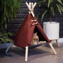 Load image into Gallery viewer, Pet Teepee Puppy Kitten Bed
