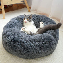 Load image into Gallery viewer, Donut Round Plush Pet Bed - shoplipari
