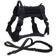 Load image into Gallery viewer, Tactical Dog Harness Vest And Leash Set - shoplipari
