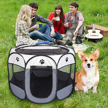 Load image into Gallery viewer, Pet Cage Portable Folding Playpen
