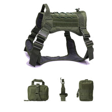 Load image into Gallery viewer, Tactical Dog Harness Vest And Leash Set - shoplipari
