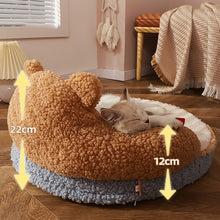 Load image into Gallery viewer, HOOPET Cat Sofa Bear Shape Mat
