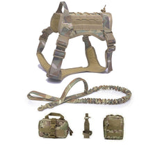 Load image into Gallery viewer, Tactical Dog Harness Vest And Leash Set - shoplipari
