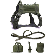 Load image into Gallery viewer, Tactical Dog Harness Vest And Leash Set - shoplipari
