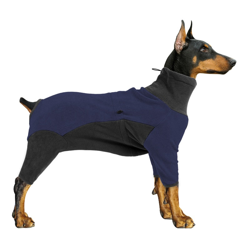 Benepaw Warm Fleece Dog Jacket Turtleneck