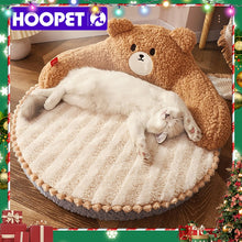 Load image into Gallery viewer, HOOPET Cat Sofa Bear Shape Mat
